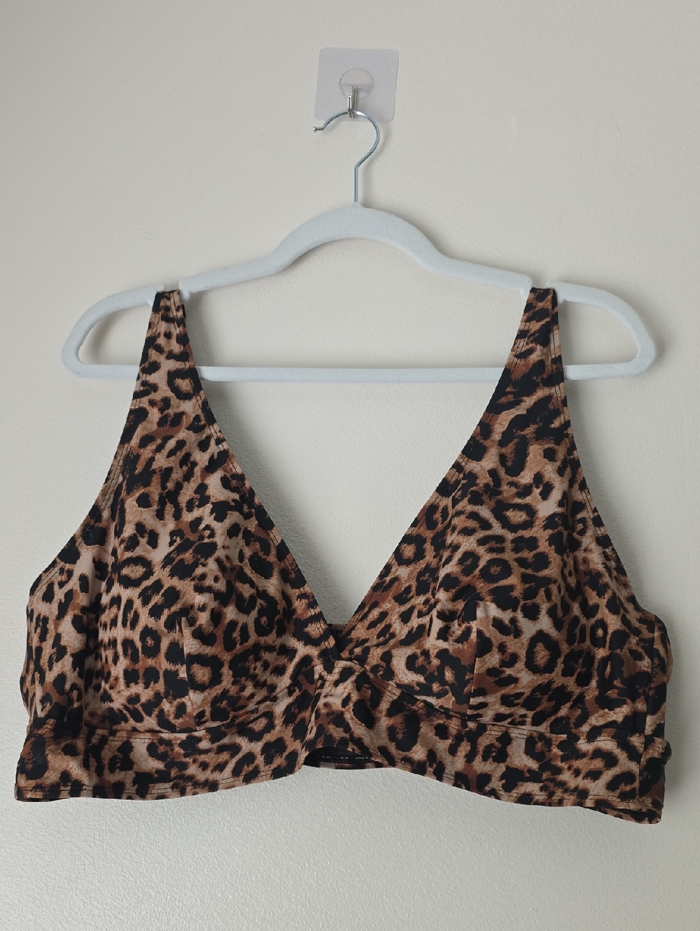 Torrid Leopard Print Swim Top 3x